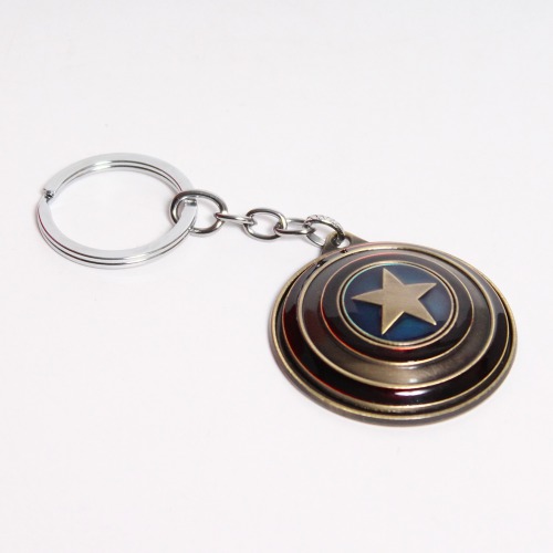 Marvel Captain America Metal Keychain