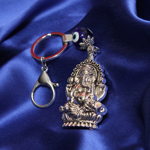 Traditional & Antique Ganesha Key Ring/Hanging for Protection of Evil Eye