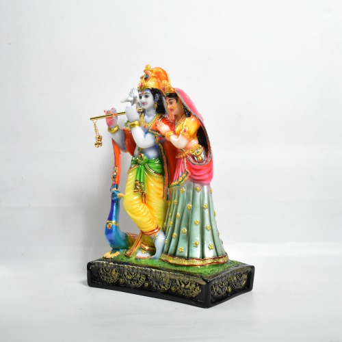 Radha Krishna Murti With Peacock And Birds | Decor Your Home | Office And Gift Your Relatives