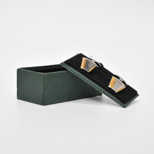 Exclusive Collection Cuff links with Enamel Finish Stainless Steel Cuff links For Men