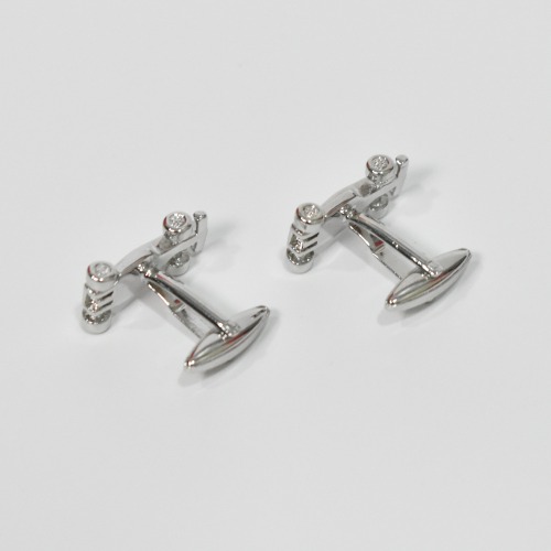Exclusive Collection Cufflinks with Car Design Enamel Finish Stainless Steel Cufflinks For Men