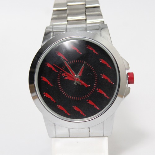 Tiger Design Silver Belt Stainless Steel Strap Watch | Watch for Men & Boys | Wrist Watches Metal for Men