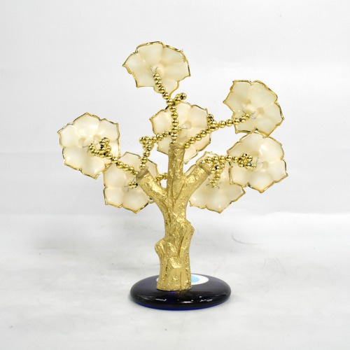Golden Evil Eye Tree For Protection, Good Luck Charm and Stability fine Quality of Polyresin For Vastu