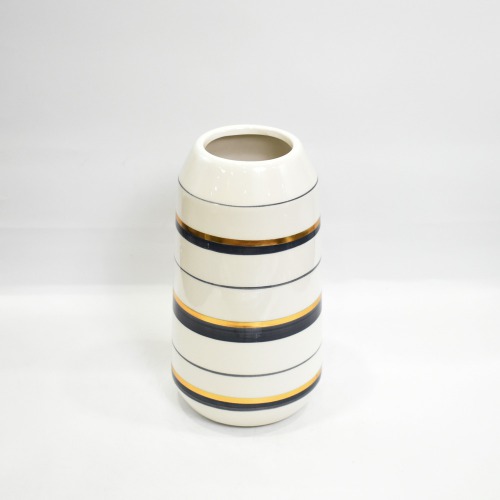 Ceramic Flower Vase for Home Decor Handmade Centerpiece For Table Decorative Showpiece Corporate Gift | White