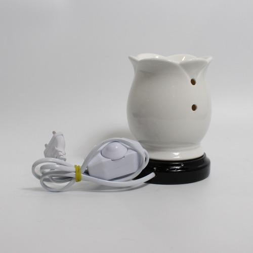 Ceramic Oil Aroma Diffuser Burner Night Lamp for Home Decor