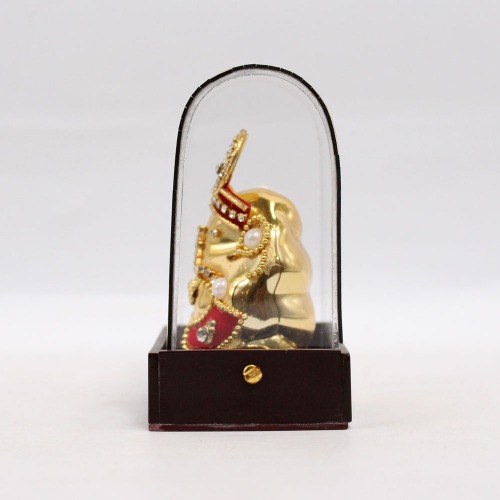 Sada Ceramic Ganesha Cabinet Murti | Statue for Living Room | Ganesha showpiece| showpieces in Home