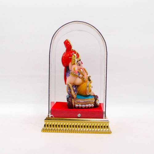 Ganesha Statue Sitting On Singasan Murti | Ganesha Murti | Ganesha | Statue For Living Room | Ganesha showpiece