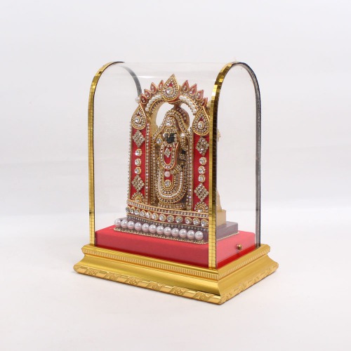 Tirupati Balaji Metal Statue | Murti |Sri Venkateswara Murti | Balaji idol Statue for Pooja |Home | Office Decor