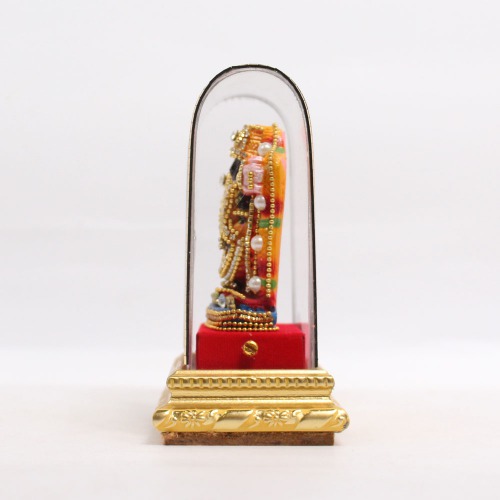 Tirupathi Balaji Sri Venkateshwara Swamy Idol Statue Figurine for Home Gifts Black Colour Decorative Showpiece