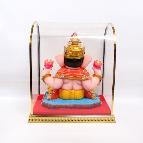 Dagdu Shet Big Size Cabinet Murti | Statue for Living Room | Ganesha showpiece | showpieces in Home