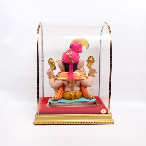Stone Work Feta Cabinet Ganapti Murti | Ganesha Idols For Home Decor | Ganesha Idol | Ganesha ji ki Murti