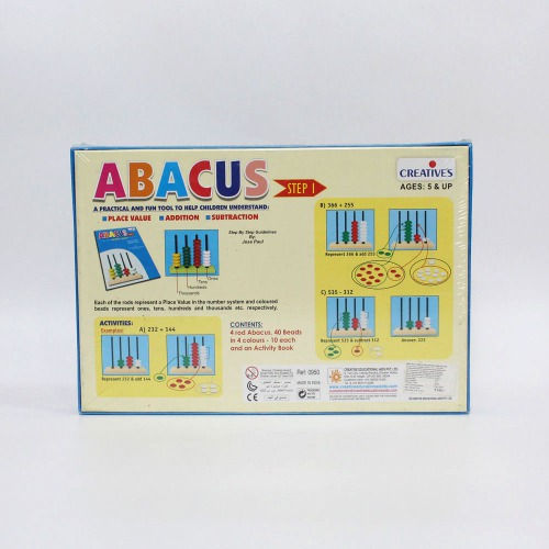 ABACUS Step 1 A Practical And Fun Tool To Help Children Understand | Activity Games | Board Games | Kids Games