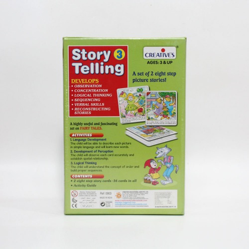 Story Telling 3 A Set Of 2 Eight Step Picture Stories ! | Activity Games | Board Games | Kids Games | Games