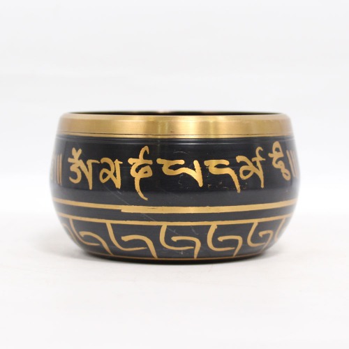 Singing Bowl Tibetan Buddhist Prayer Instrument With Striker Stick | Meditation Bowl | Music Therapy