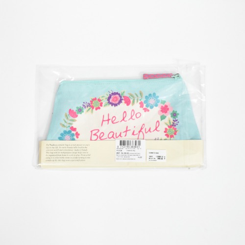 Pinaken Hello Sunshine Cosmetic Bag For Women and Girls