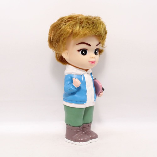 Short Hair Boy With Sakteboard Doll Money Saving Bank Toy for Kids |  Showpiece | Decor | Kids | Piggy Bank