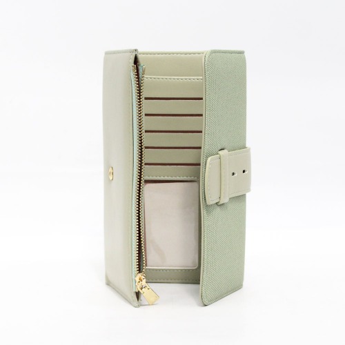 Small Vertical Green Wallet| Wallet For Women and Girls