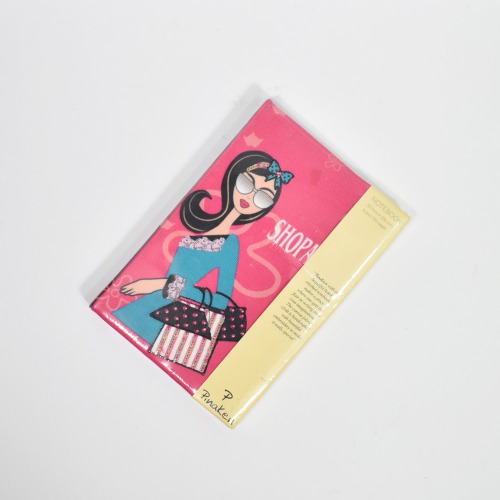 Pinaken Shopaholic Journal Notebook( 8 x 6)
