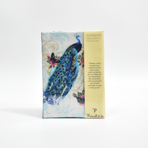 Pinaken Born to Shop Fabric Journal Notebook( 8 x 6)