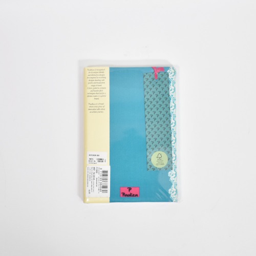 Pinaken Born to Shop Fabric Journal Notebook( 8 x 6)