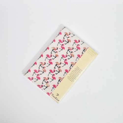 Pinaken Flamingo Carnations Journal Notebook( 8 x 6)