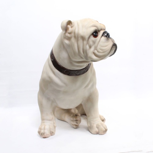 English Bulldog Sitting Showpiece For Home Decor