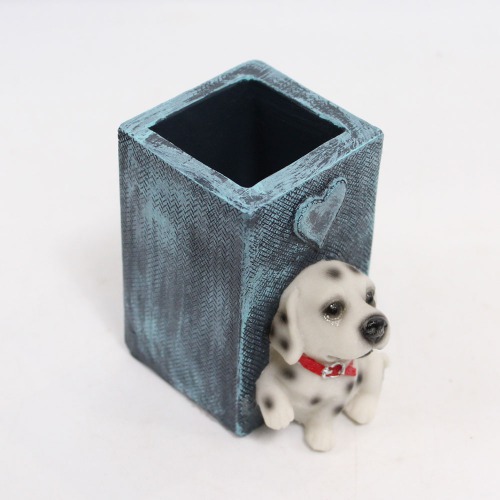 West Highland White Terrier Dog Pen Stand For Home Decor | Cute Puppy Pen Stand