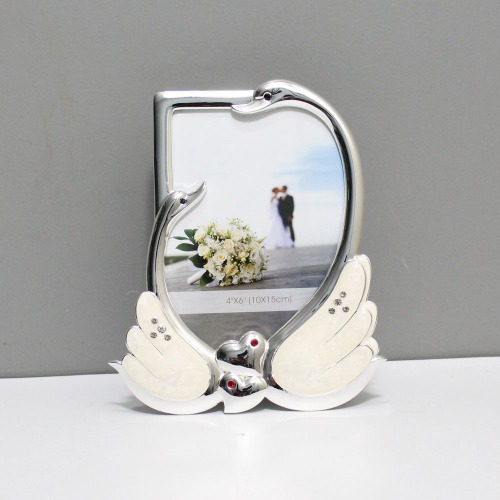 Silver Swan Table Photo Frame For Someone Special | Table Top Photo Frame