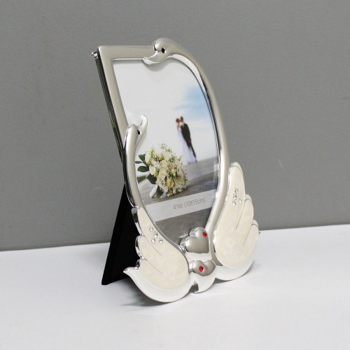 Silver Swan Table Photo Frame For Someone Special | Table Top Photo Frame