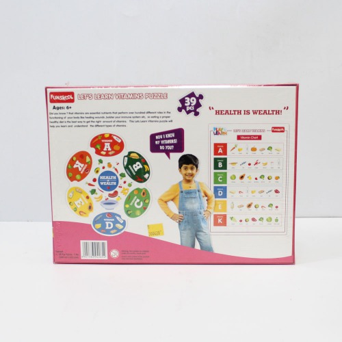 Funskool Play & Learn-Vitamins, Educational| Activity Kit| Board games| Games For Kids