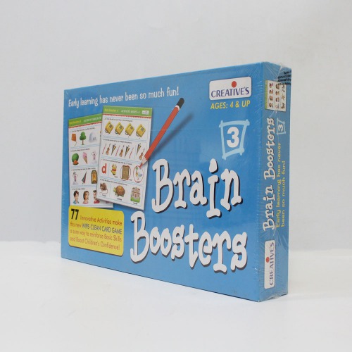 Creative Brain Booster 3 | Activity Kit| Board games| Games For Kids