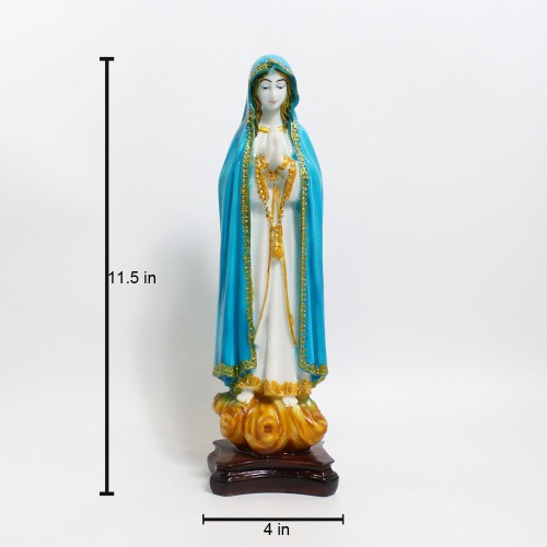 Mother Mary showpiece Idol Catholic Decorative Christian Statues Figurine for Home Decor For Living Room
