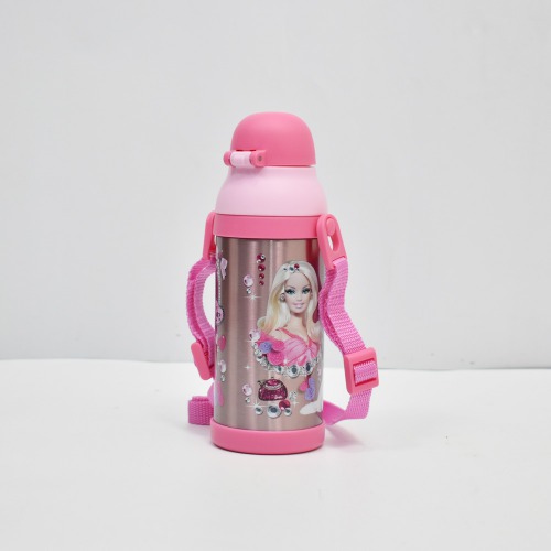 Barbie Water Bottle For Kids | BPA Free Kids Water Bottle - Anti-Leak Cartoon Kids Water Bottle For Boys |Girls