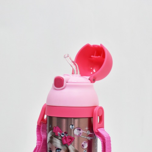 Barbie Water Bottle For Kids | BPA Free Kids Water Bottle - Anti-Leak Cartoon Kids Water Bottle For Boys |Girls