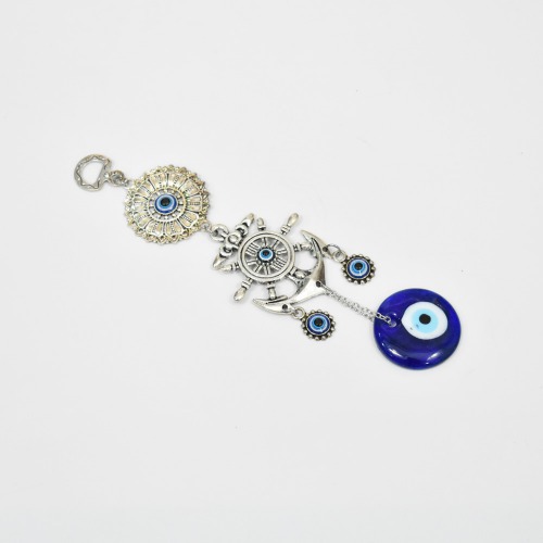 Anchor Evil Eye Wall Hanging | Anchor Evil Eye Hanging for Positivity | Good luck and Charm