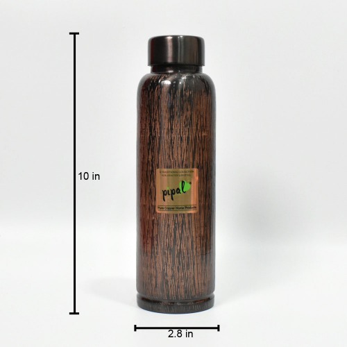 Pipal Caliber Antique Copper Bottle 1000 Ml