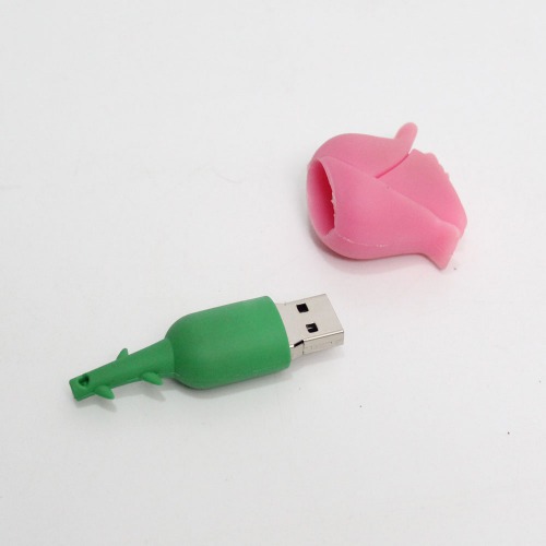 Rose Shape USB 8GB Pen Drive Flash Memory Stick