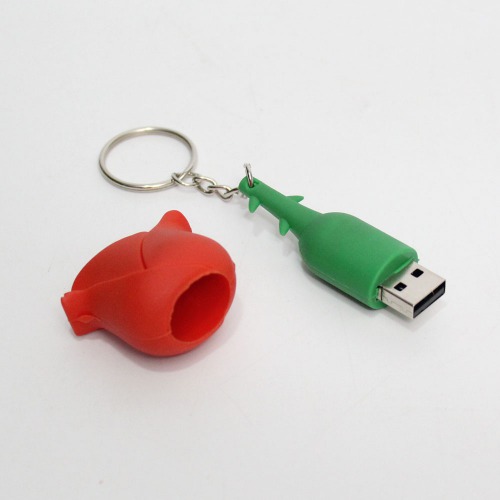 Red Rose Shape USB 8 GB Pen Drive Flash Memory Stick
