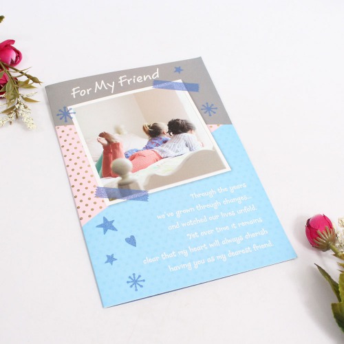 For My Friend Greeting Card| Friendship Day Greeting Card