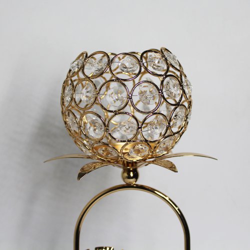 Candle Holder Nawab Elegant Design Gold Plated