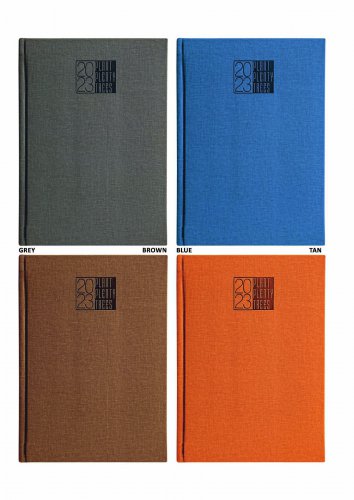 Spirit | 2023 Linen Textured Style Diary for Journalling | A Multipurporse Book for Office or Personal Use