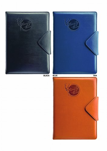 Flynn | Beautiful & Elegant Soft Leather Skin Journal | Attractive Magnetic Flap Closure along with a Pen Holder Function